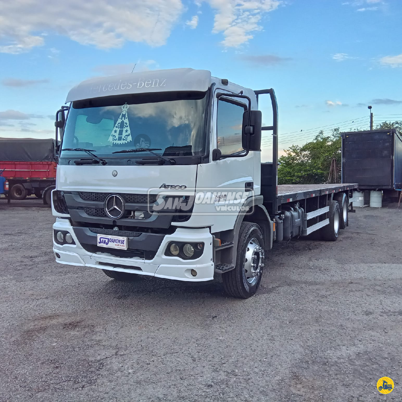 CAMINHAO MERCEDES-BENZ MB 2430 Carga Seca Truck 6x2 Sanjoanense Veículos LIMEIRA SÃO PAULO SP