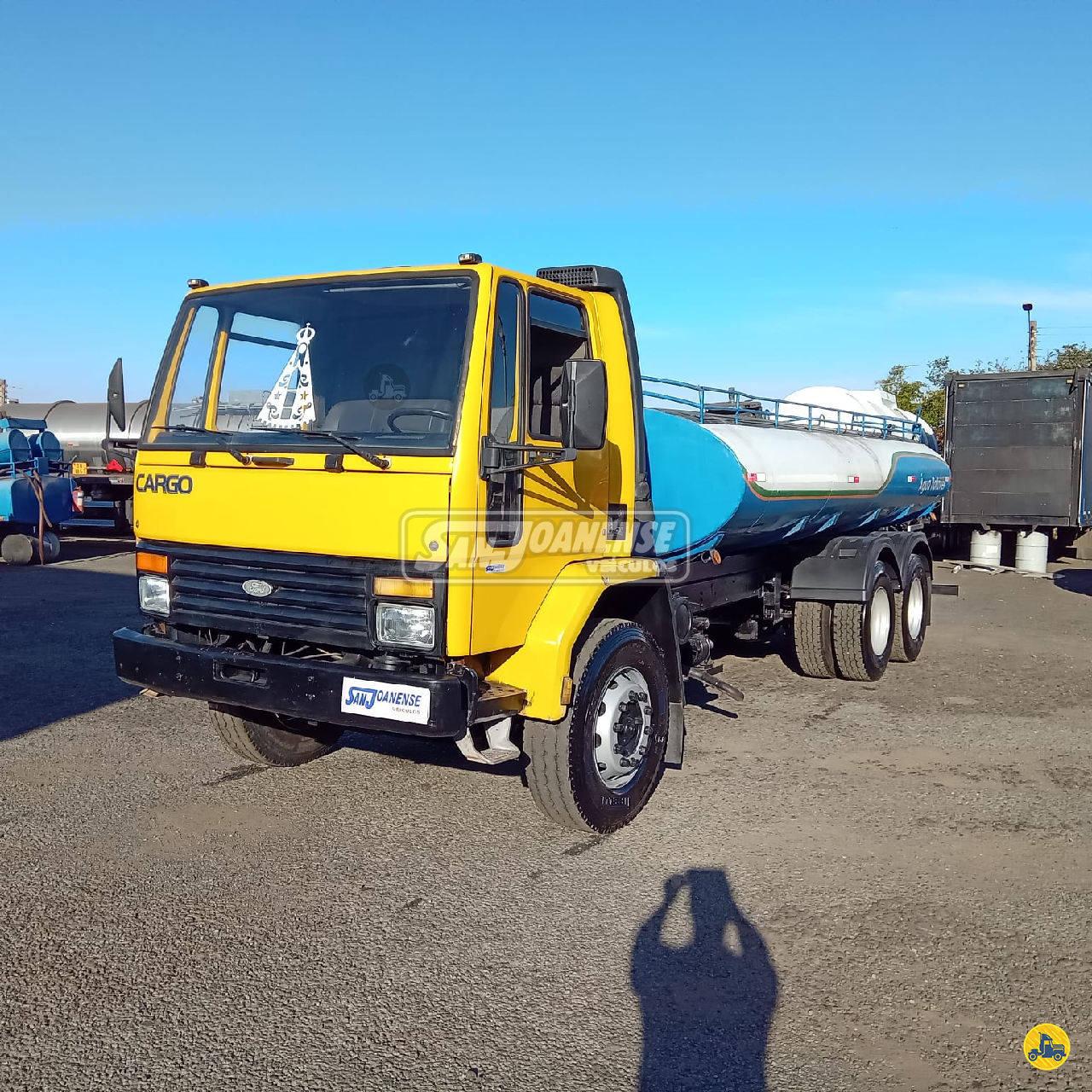 CAMINHAO FORD CARGO 1313 Tanque Aço Truck 6x2 Sanjoanense Veículos LIMEIRA SÃO PAULO SP