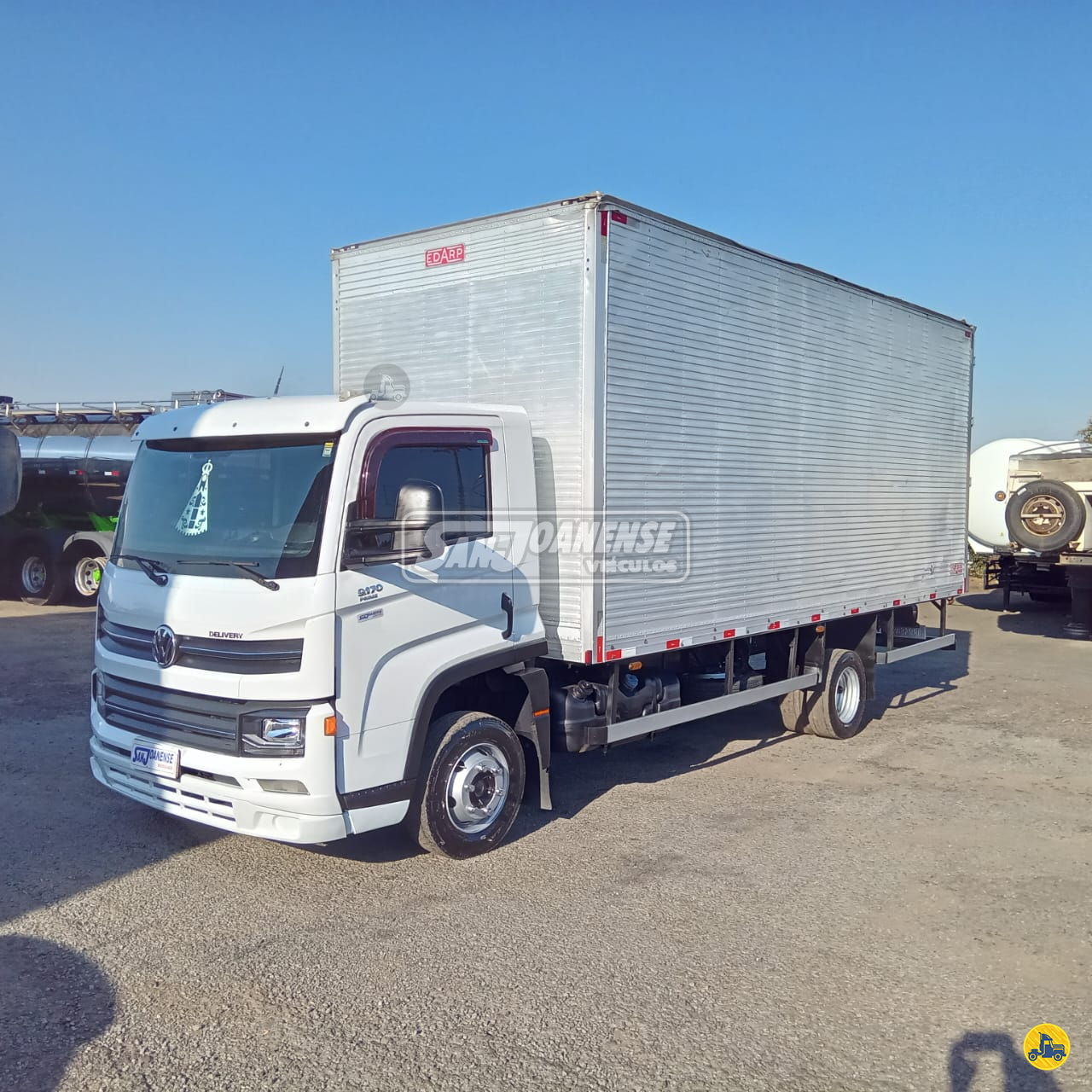 CAMINHAO VOLKSWAGEN VW 9170 Baú Furgão 3/4 4x2 Sanjoanense Veículos LIMEIRA SÃO PAULO SP