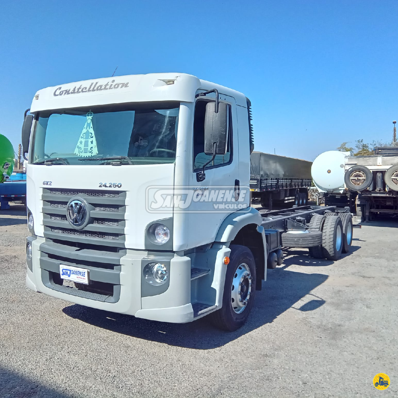 CAMINHAO VOLKSWAGEN VW 24250 Chassis Truck 6x2 Sanjoanense Veículos LIMEIRA SÃO PAULO SP