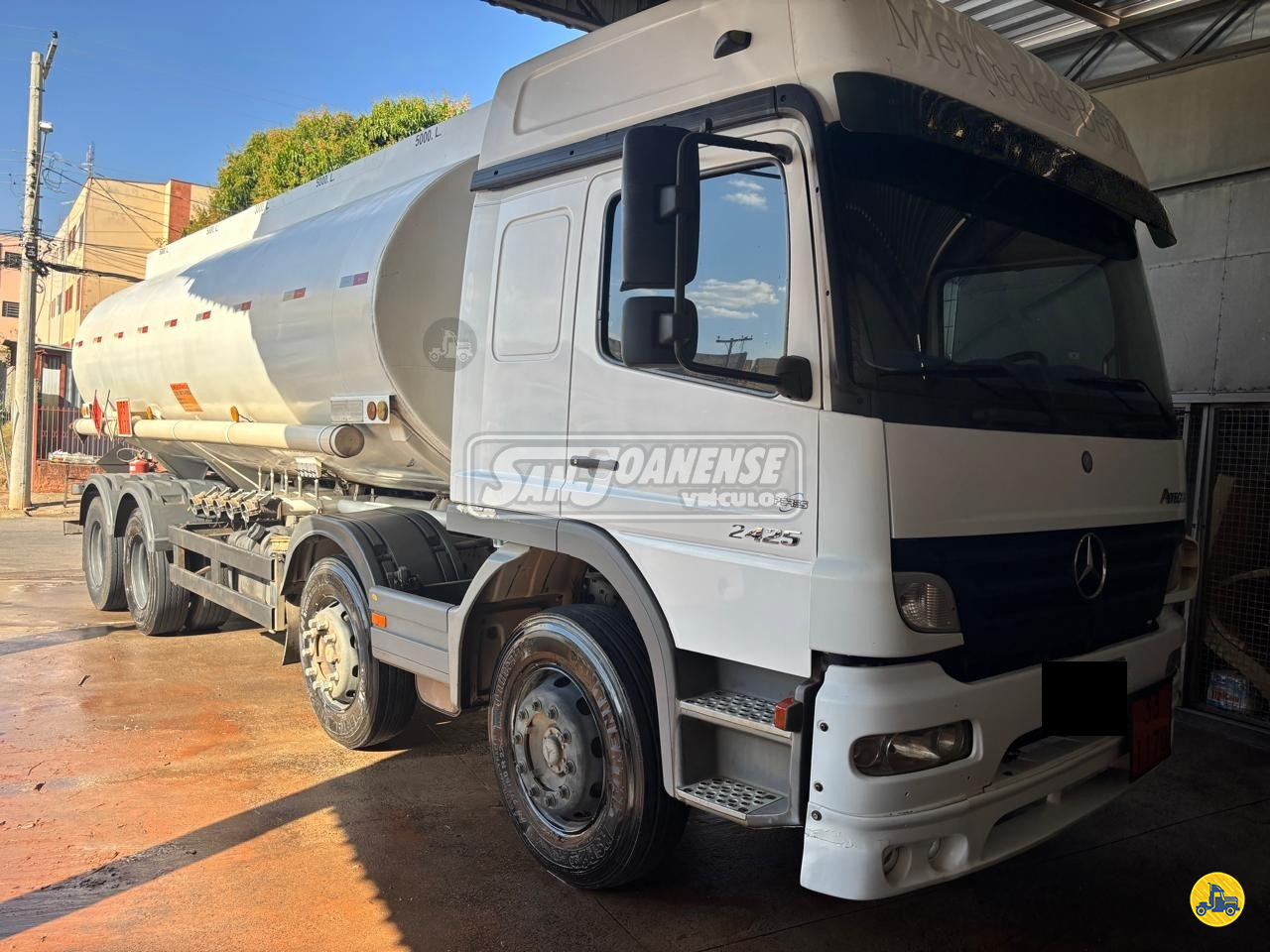 CAMINHAO MERCEDES-BENZ MB 2426 Tanque Aço BiTruck 8x2 Sanjoanense Veículos LIMEIRA SÃO PAULO SP