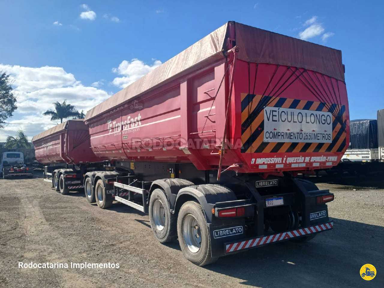 CARRETA RODOTREM BASCULANTE Rodocatarina ITAJAI SANTA CATARINA SC