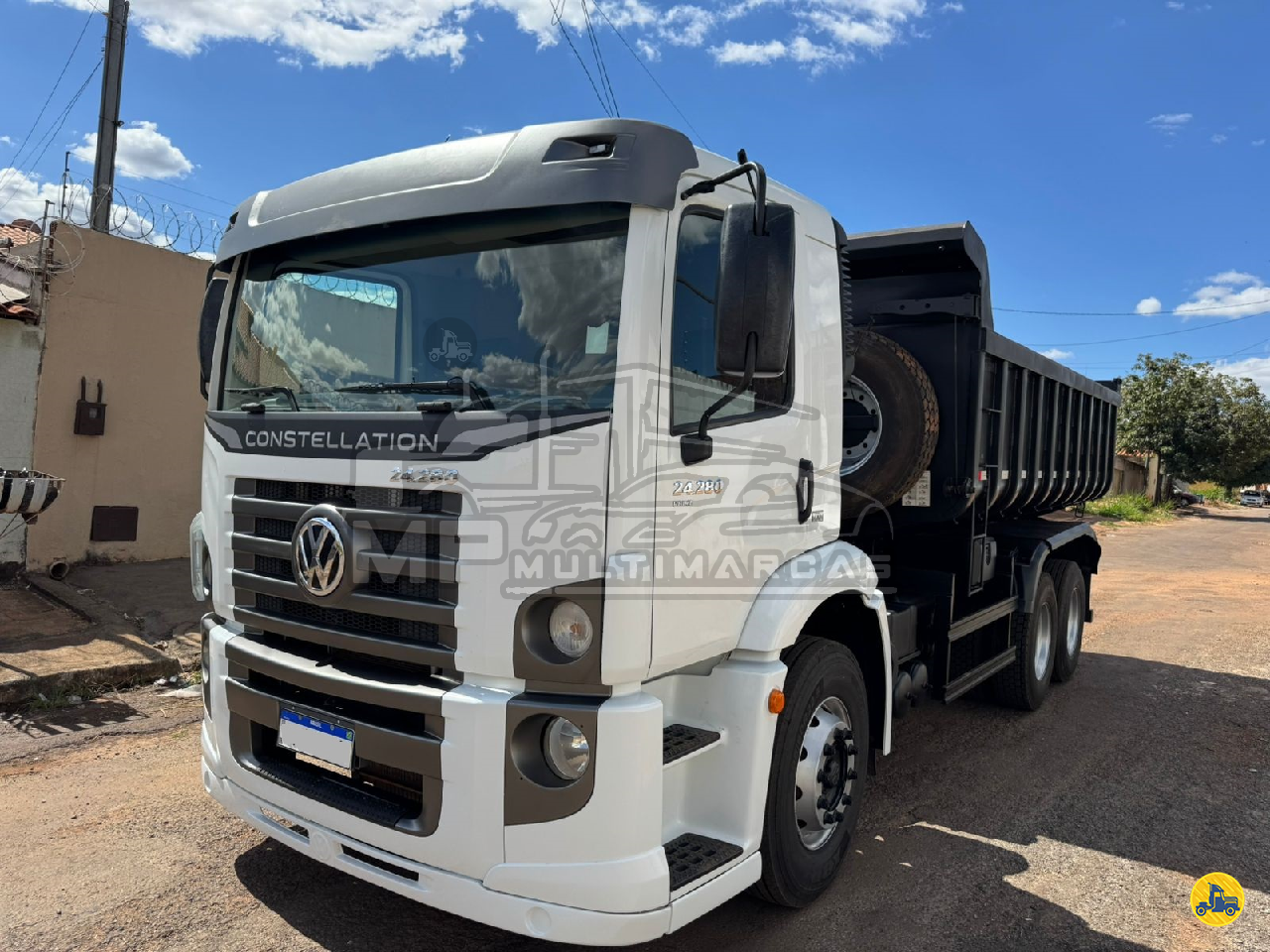 CAMINHAO VOLKSWAGEN VW 24280 Caçamba Basculante Truck 6x2 MP Multimarcas  GOIANIA GOIAS GO