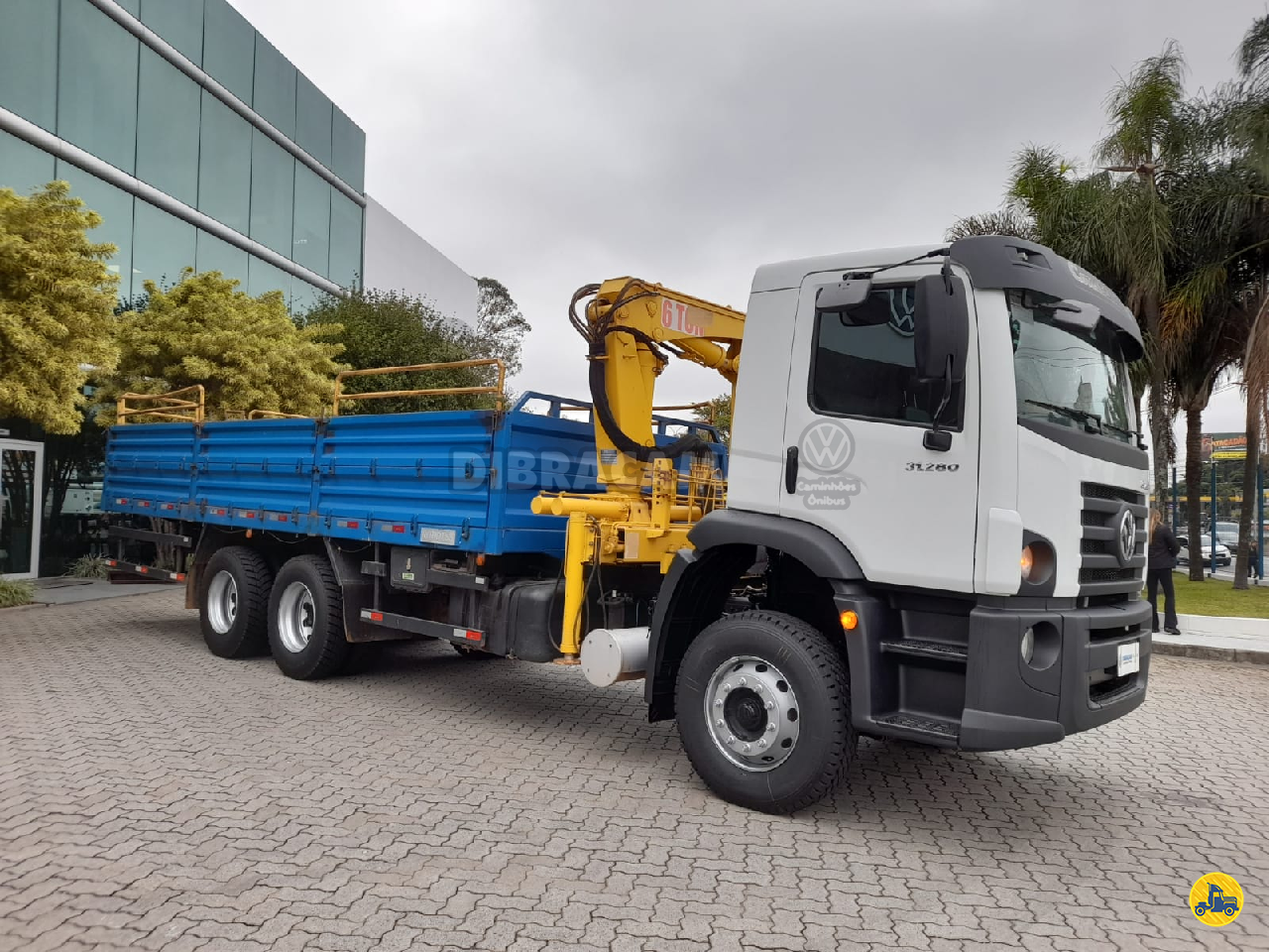CAMINHAO VOLKSWAGEN VW 31280 Guindaste Truck 6x4 Dibracam VW - Santo André - Matriz SANTO ANDRE SÃO PAULO SP