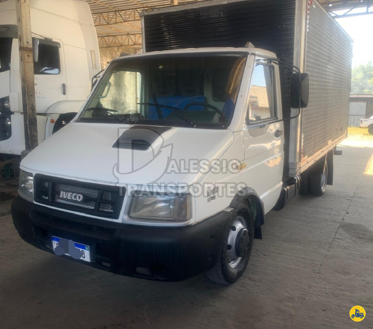 CAMINHAO IVECO DAILY 50-13 Baú Furgão 3/4 4x2 D Alessio Transportes LIMEIRA SÃO PAULO SP