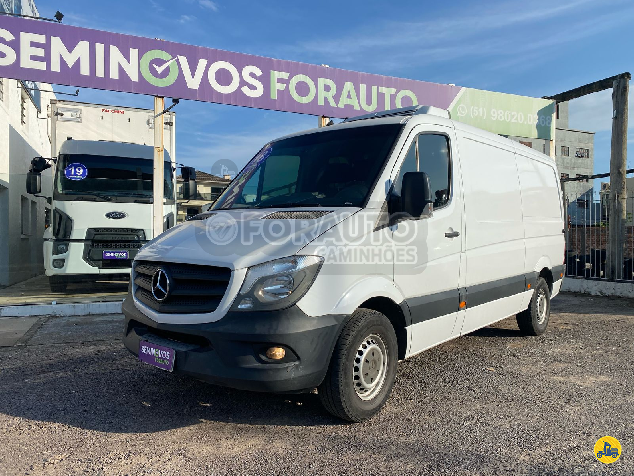 UTILITARIOS MERCEDES-BENZ Sprinter Furgão 415 Forauto Caminhões Seminovos - Foton  OSORIO RIO GRANDE DO SUL RS