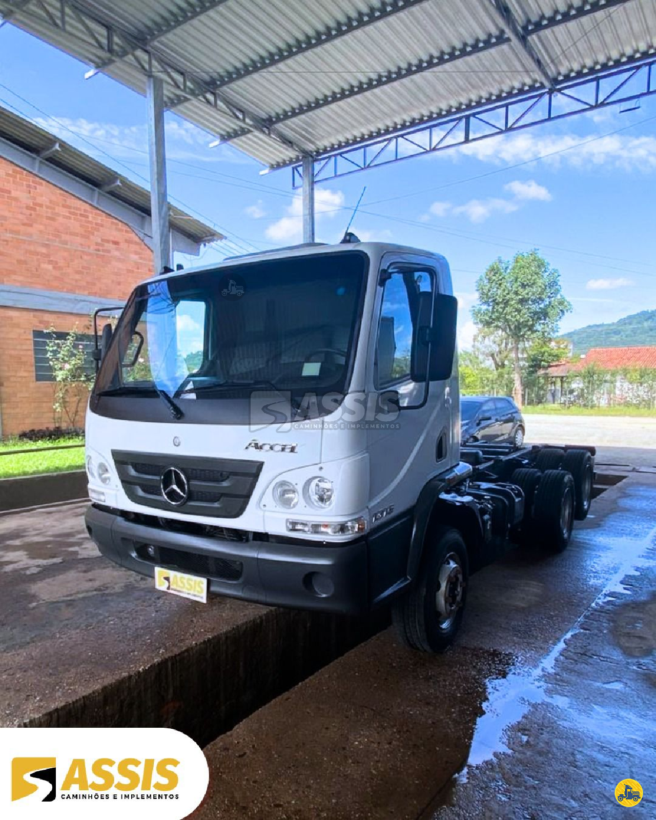 CAMINHAO MERCEDES-BENZ MB 1316 Chassis Truck 6x2 Assis Caminhões e Carretas JOINVILLE SANTA CATARINA SC