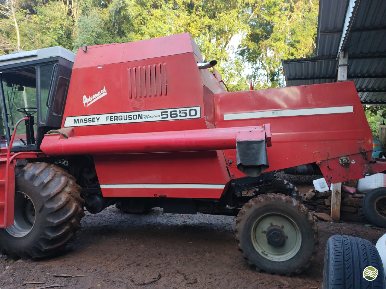 COLHEITADEIRA MASSEY FERGUSON MF 5650 KeSoja - New Holland ERECHIM RIO GRANDE DO SUL RS