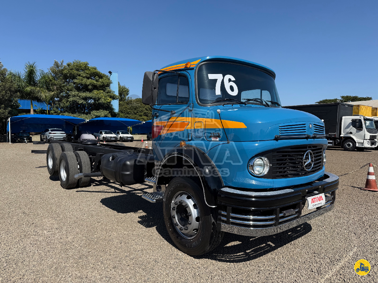 CAMINHAO MERCEDES-BENZ MB 1313 Chassis Truck 6x2 Ativa Caminhões CATANDUVA SÃO PAULO SP