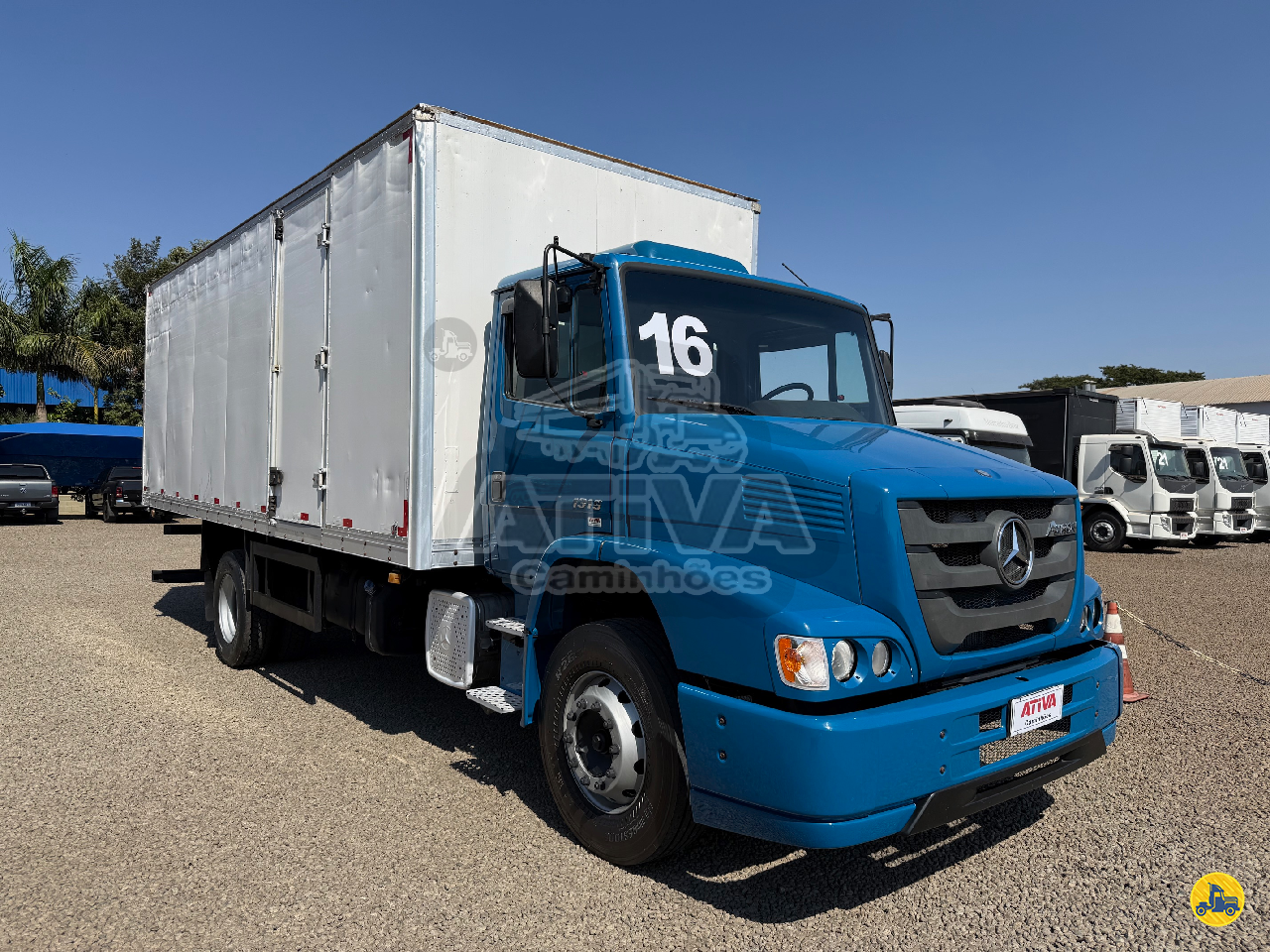 CAMINHAO MERCEDES-BENZ MB 1319 Baú Furgão Toco 4x2 Ativa Caminhões CATANDUVA SÃO PAULO SP