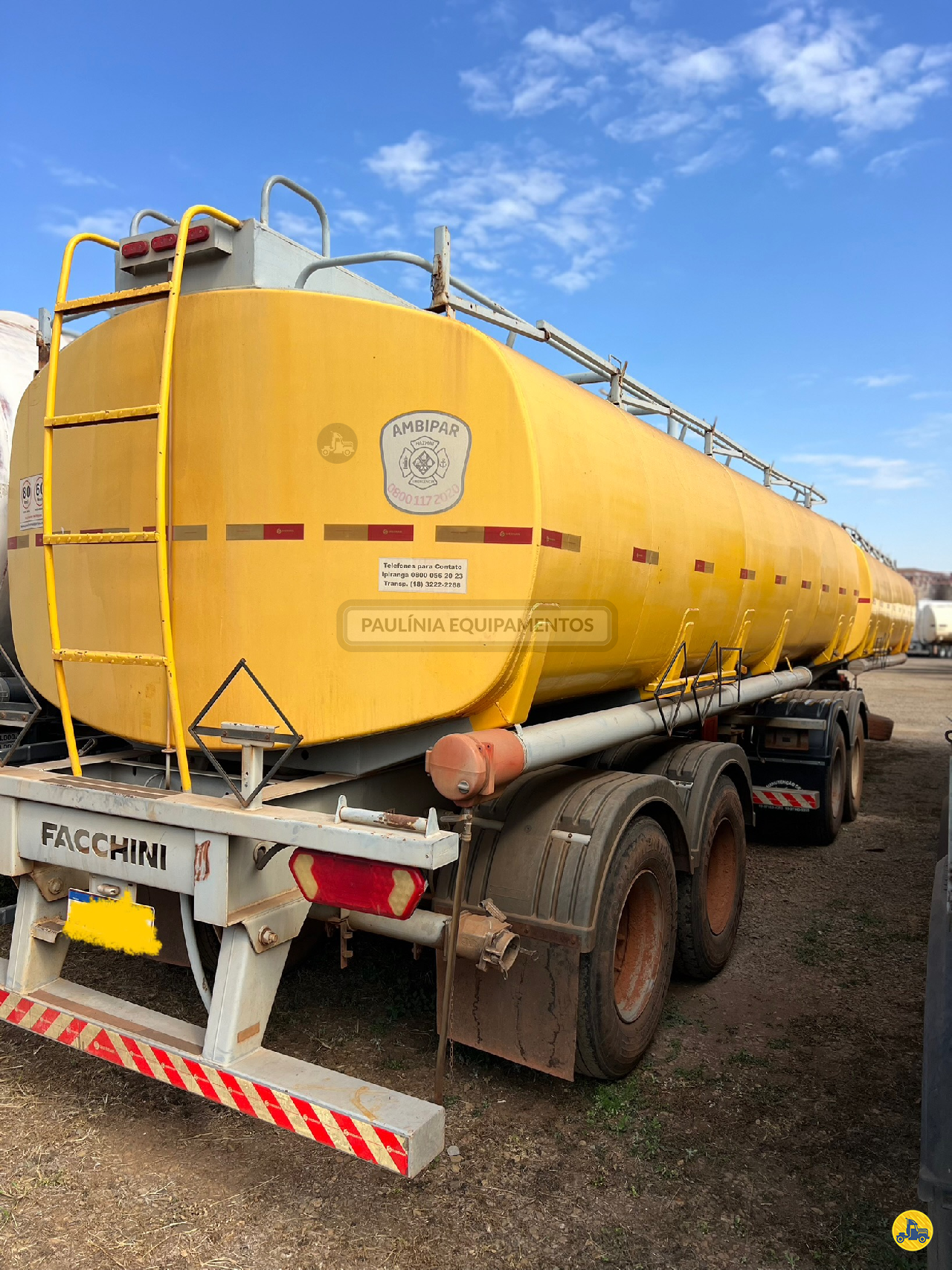 CARRETA BITREM TANQUE AÇO Paulinia Equipamentos PAULINIA SÃO PAULO SP