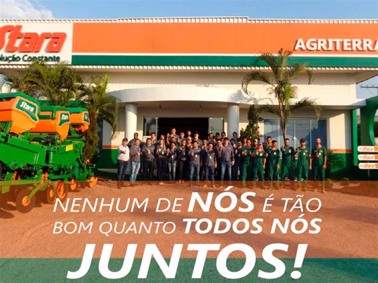Foto da Loja da Agriterra Concessionária Stara - Lucas do Rio Verde