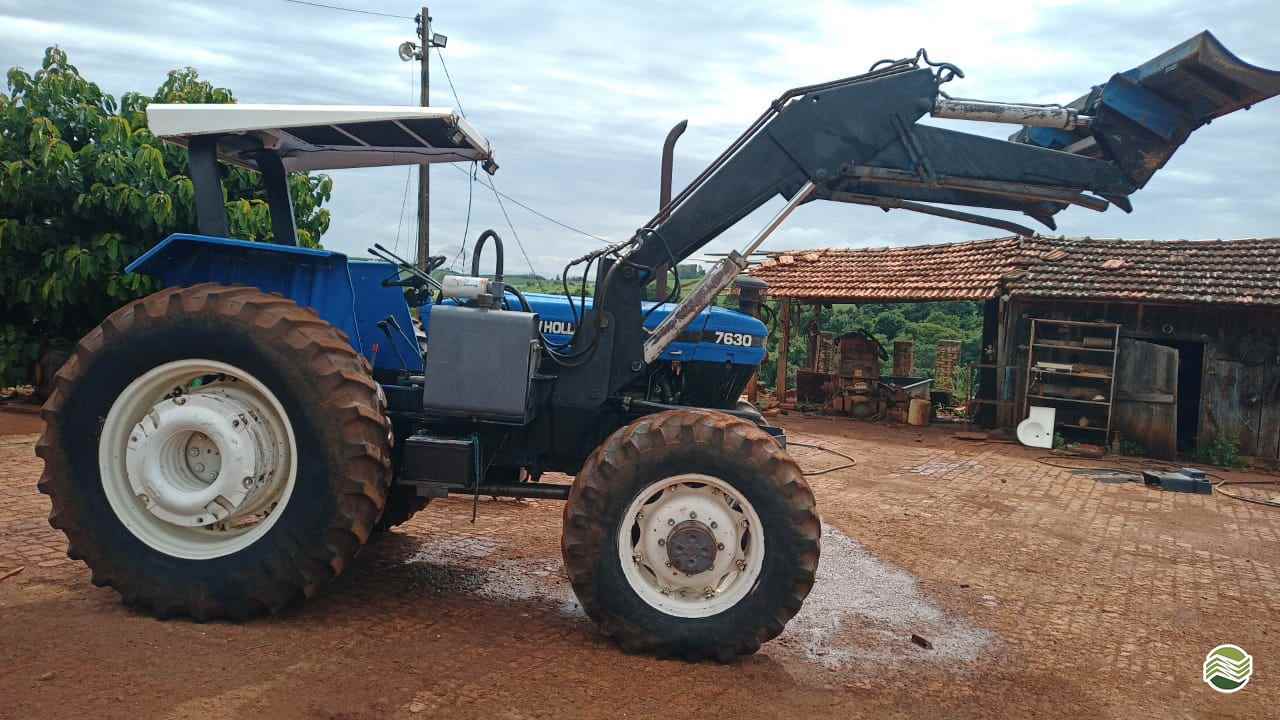 TRATOR NEW HOLLAND NEW 7630 Tração 4x4 Rural Vendas® TERRA ROXA PARANÁ PR