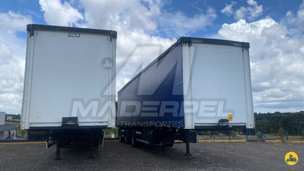 CARRETA SEMI-REBOQUE BAU SIDER Reta Maderpel Transportes GUARAPUAVA PARANÁ PR