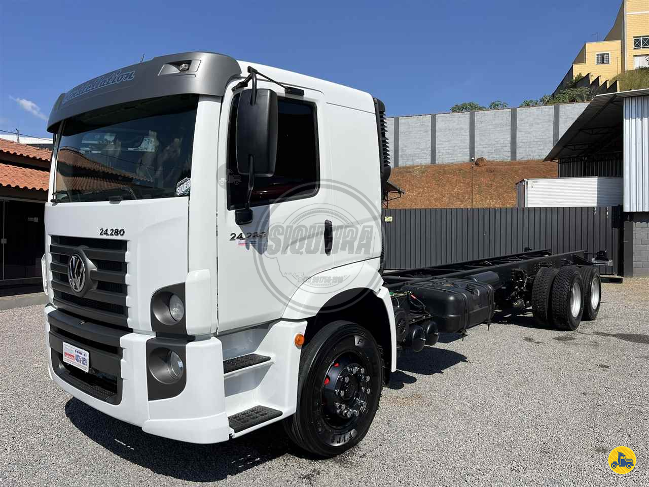 CAMINHAO VOLKSWAGEN VW 24280 Chassis Truck 6x2 Siqueira Caminhões BRAGANCA PAULISTA SÃO PAULO SP
