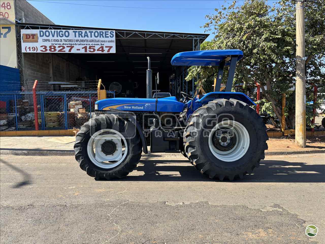 TRATOR NEW HOLLAND NEW 7630 Tração 4x4 Dovigo Tratores ARTUR NOGUEIRA SÃO PAULO SP