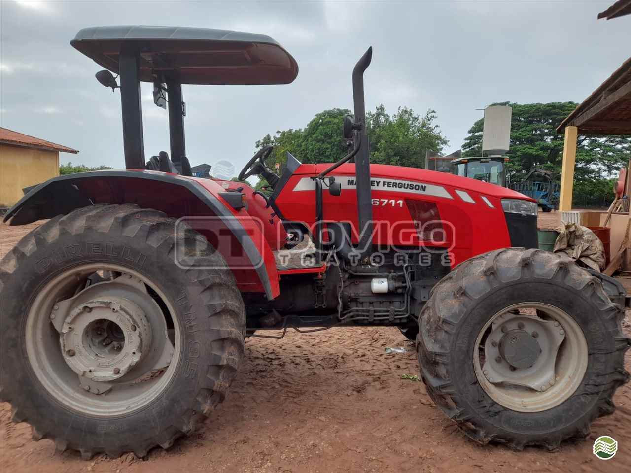 TRATOR MASSEY FERGUSON MF 6711 Tração 4x4 Dovigo Tratores ARTUR NOGUEIRA SÃO PAULO SP