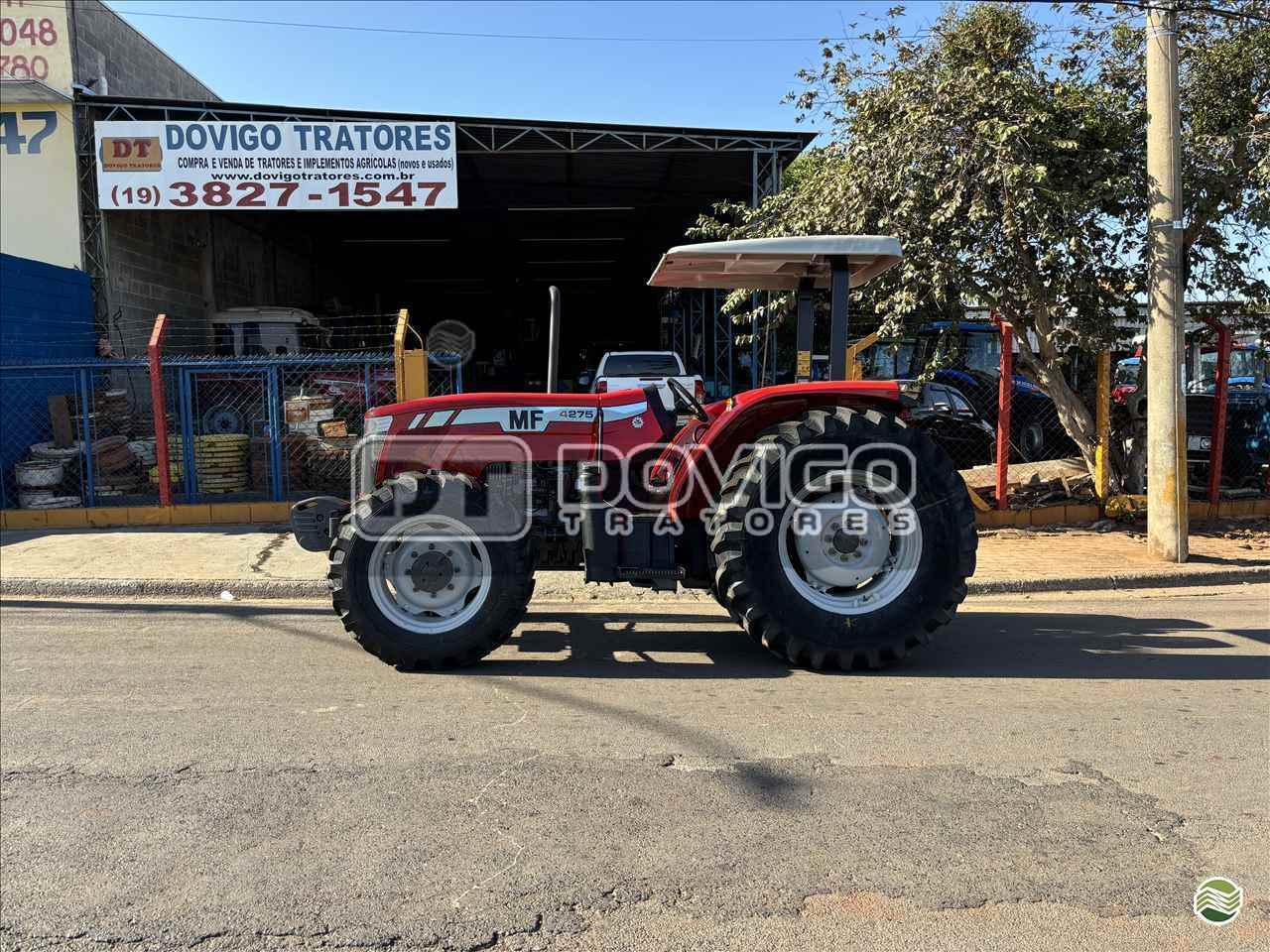 TRATOR MASSEY FERGUSON MF 4275 Tração 4x4 Dovigo Tratores ARTUR NOGUEIRA SÃO PAULO SP
