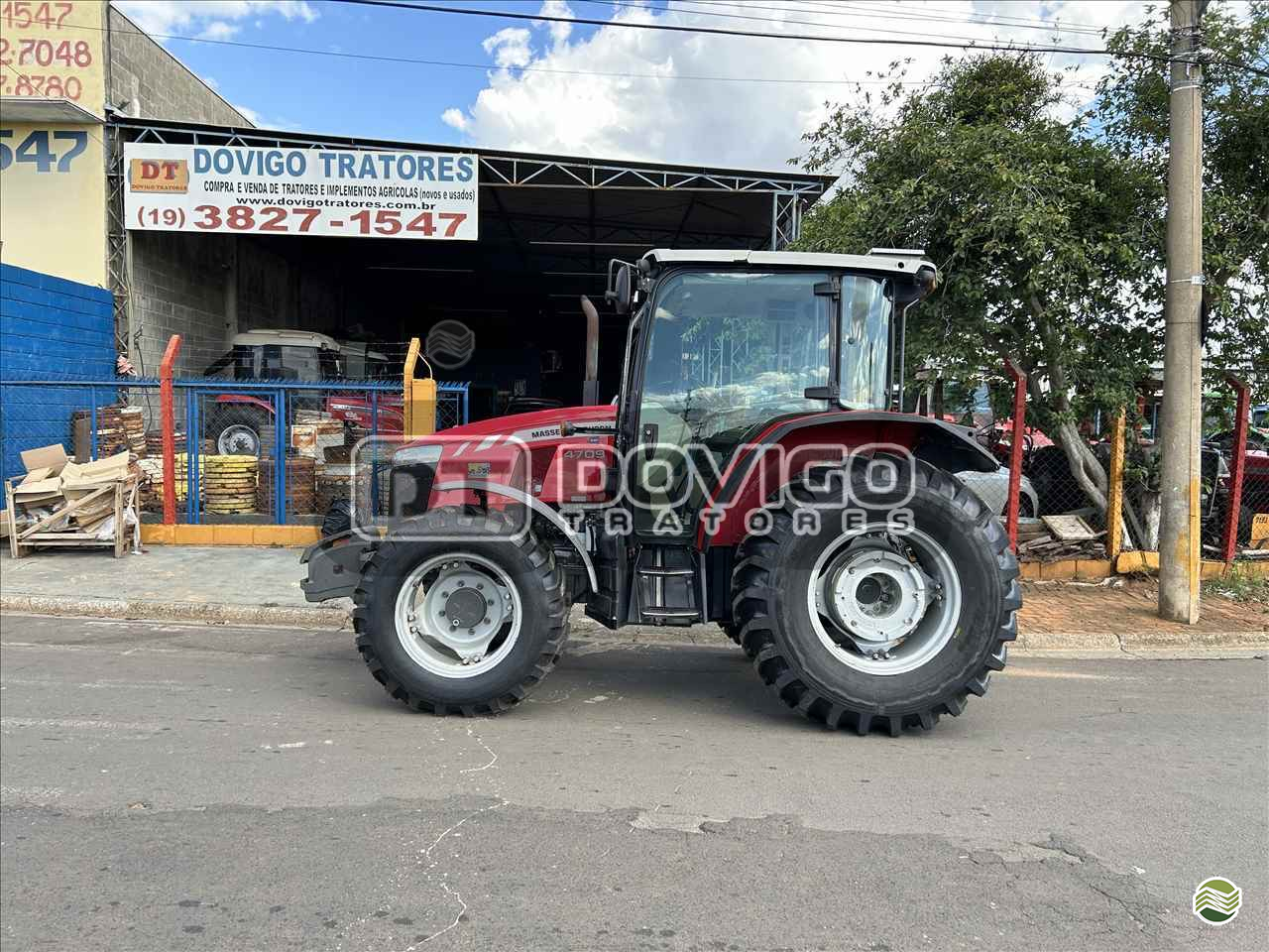 TRATOR MASSEY FERGUSON MF 4709 Tração 4x4 Dovigo Tratores ARTUR NOGUEIRA SÃO PAULO SP