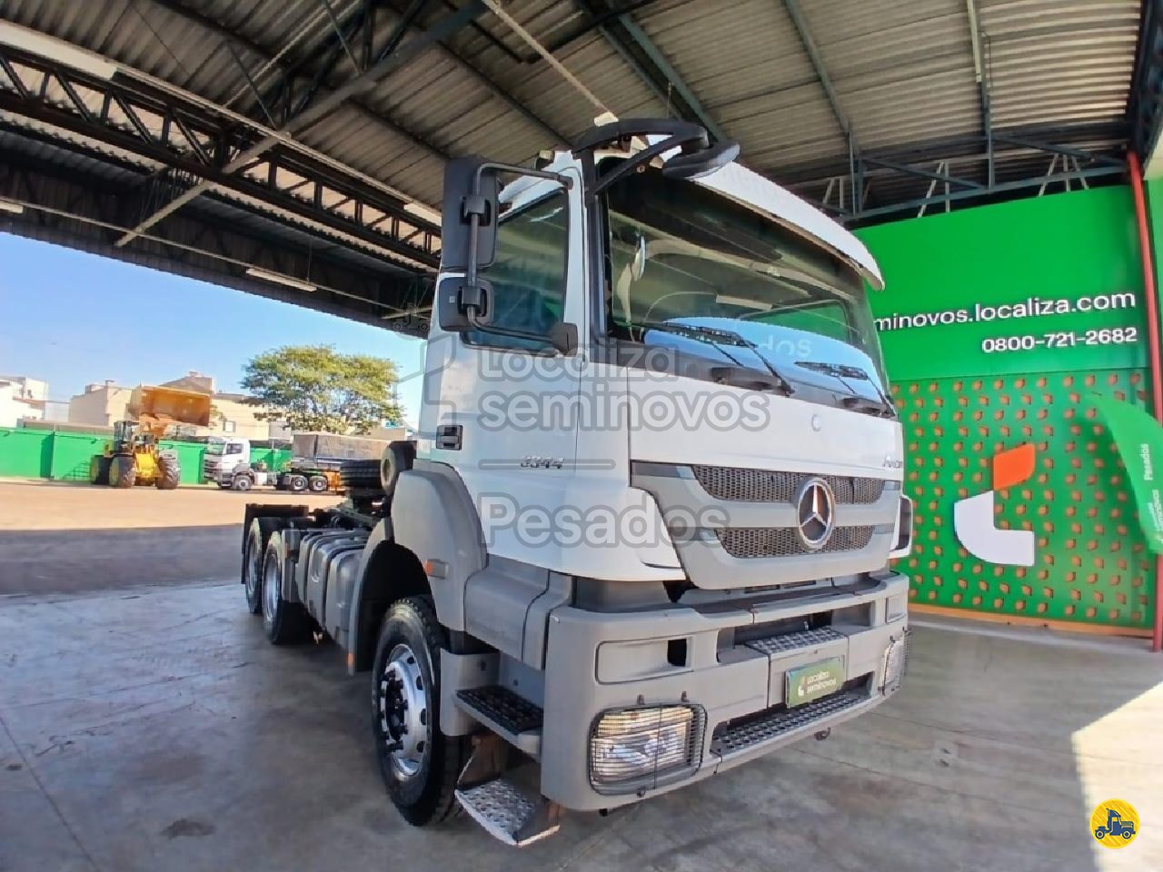 CAMINHAO MERCEDES-BENZ MB 3344 Localiza Seminovos Pesados - Ribeirão Preto RIBEIRAO PRETO SÃO PAULO SP