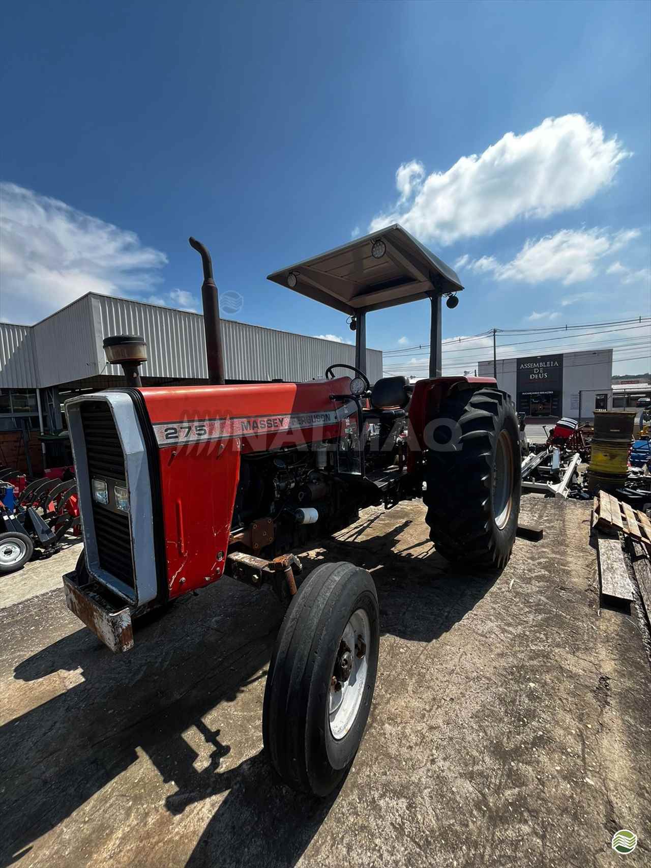 TRATOR MASSEY FERGUSON MF 275 Tração 4x2 Nalmaq Máquinas Agrícolas SAO MATEUS DO SUL PARANÁ PR