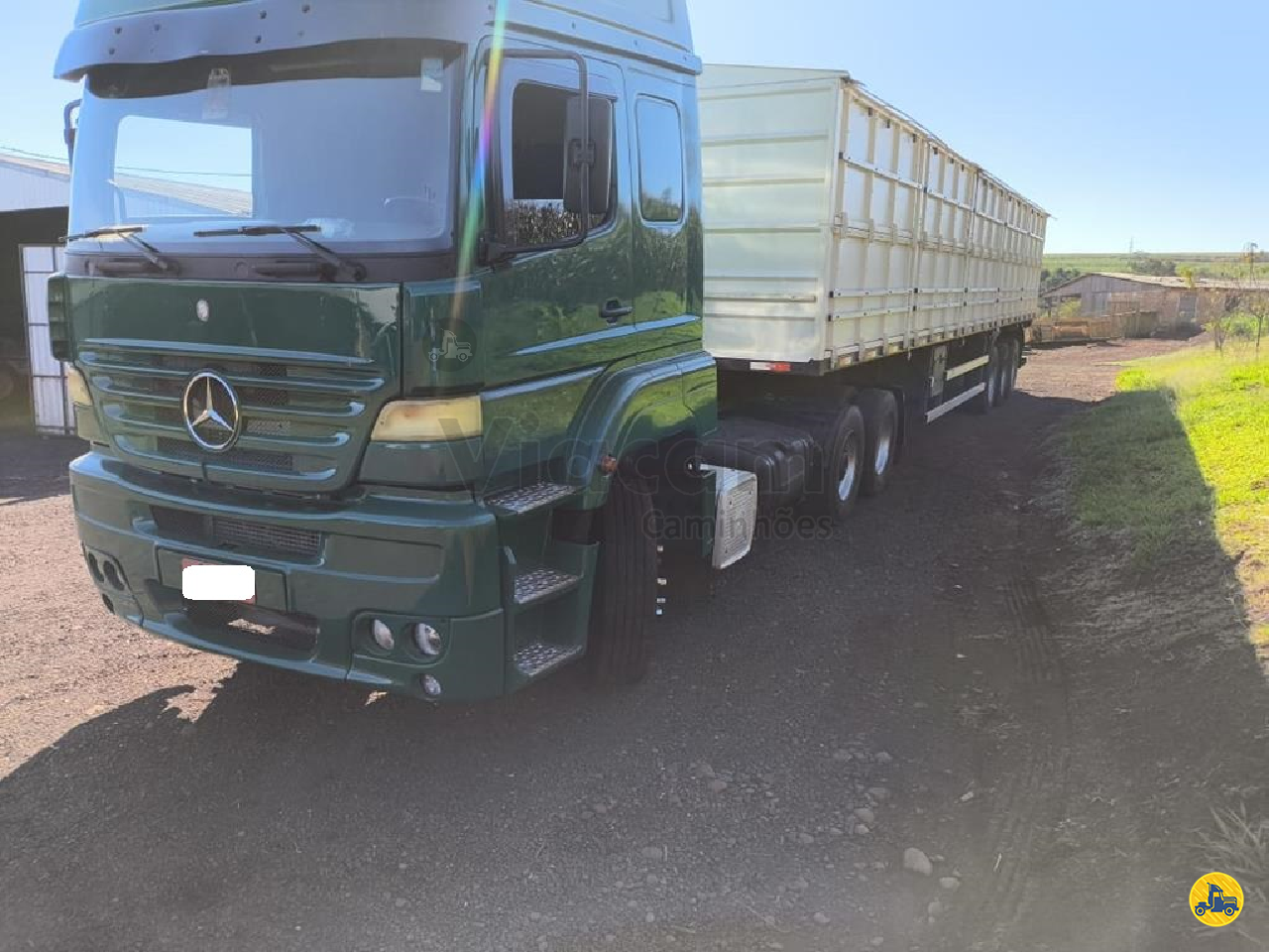 CAMINHAO MERCEDES-BENZ MB 1938 Graneleiro Cavalo 6x2 Viacam Caminhões CASCAVEL PARANÁ PR
