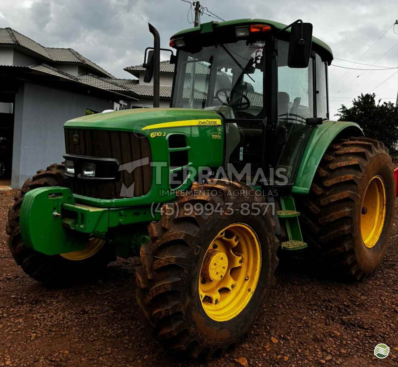TRATOR JOHN DEERE JOHN DEERE 6110J Tração 4x4 Terra Mais Implementos Agrícolas TOLEDO PARANÁ PR