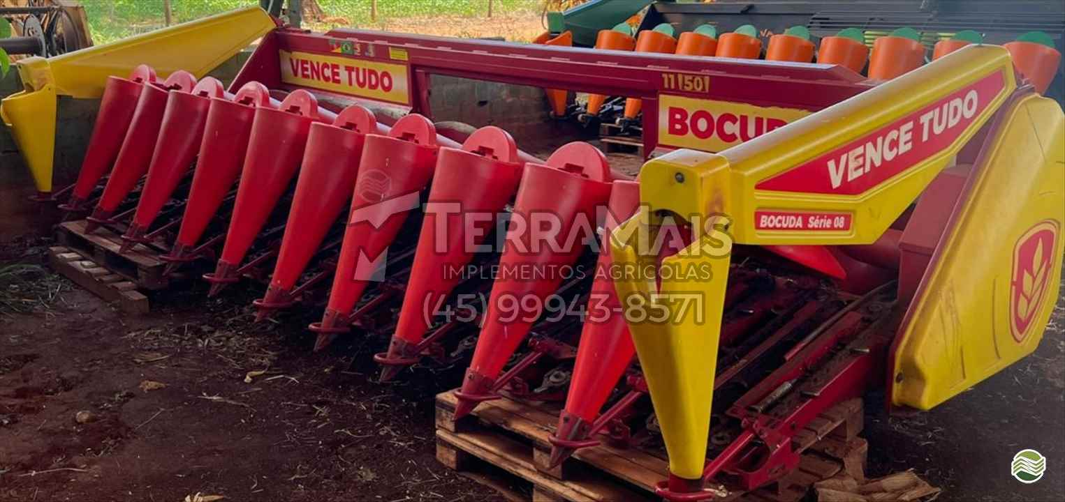 PLATAFORMA COLHEITADEIRA VENCE TUDO BOCUDA SERIE 08 Terra Mais Implementos Agrícolas TOLEDO PARANÁ PR