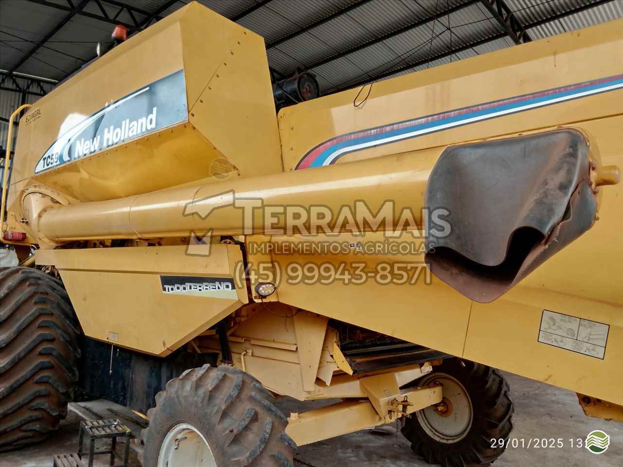 COLHEITADEIRA NEW HOLLAND TC 59 Terra Mais Implementos Agrícolas TOLEDO PARANÁ PR