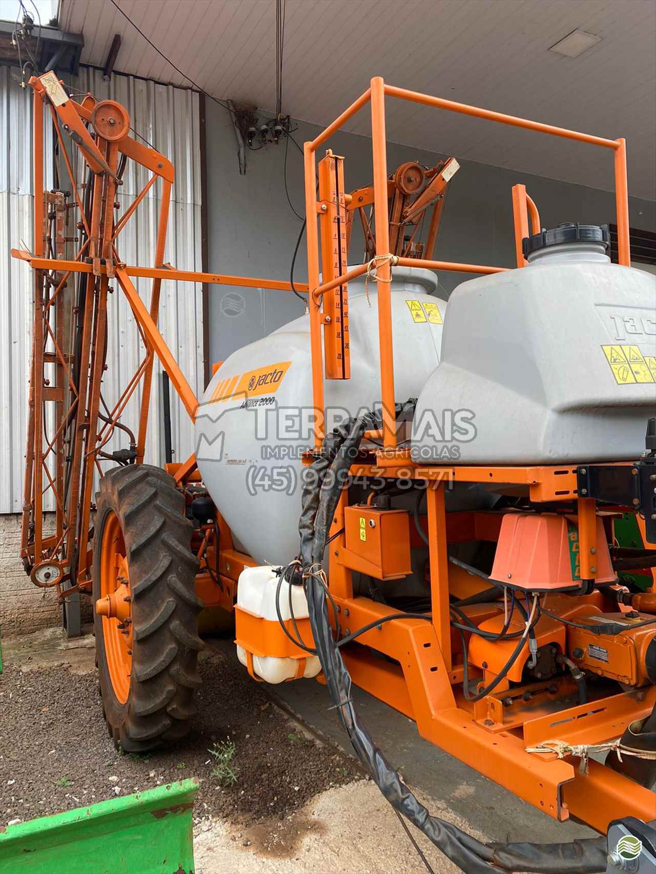 PULVERIZADOR JACTO ADVANCE 2000 AM18 Arrasto Terra Mais Implementos Agrícolas TOLEDO PARANÁ PR