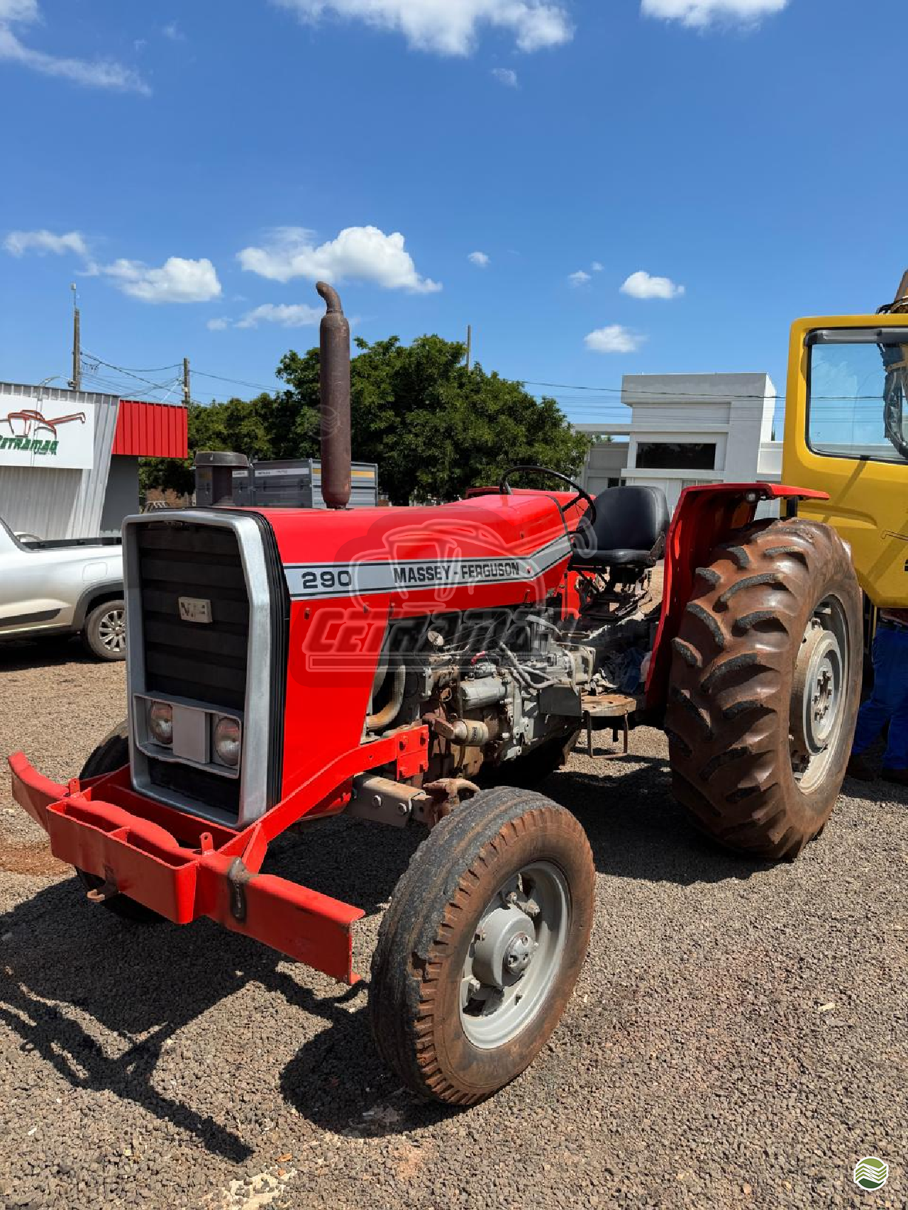 TRATOR MASSEY FERGUSON MF 290 Tração 4x2 Cetramaq Máquinas MISSAL PARANÁ PR