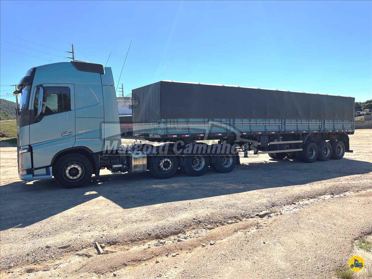 CAMINHAO VOLVO VOLVO FH 460 Conjunto Cavalo 8x2 Margotti Caminhões TUBARAO SANTA CATARINA SC