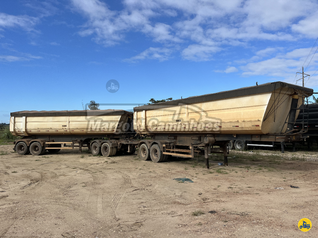 CARRETA BITREM BASCULANTE Margotti Caminhões TUBARAO SANTA CATARINA SC