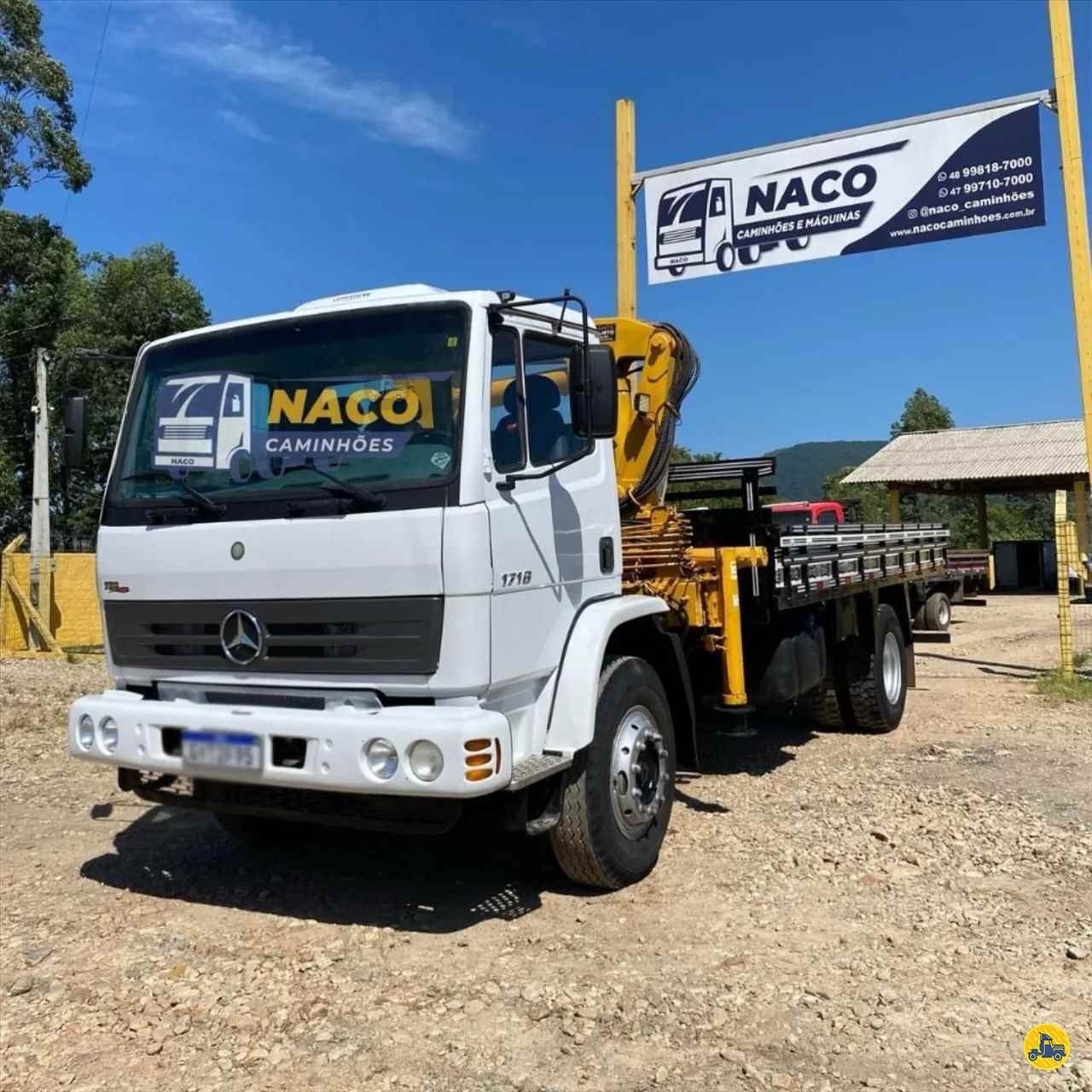 CAMINHAO MERCEDES-BENZ MB 1718 Carga Seca Toco 4x2 Naco Caminhões CANELINHA SANTA CATARINA SC