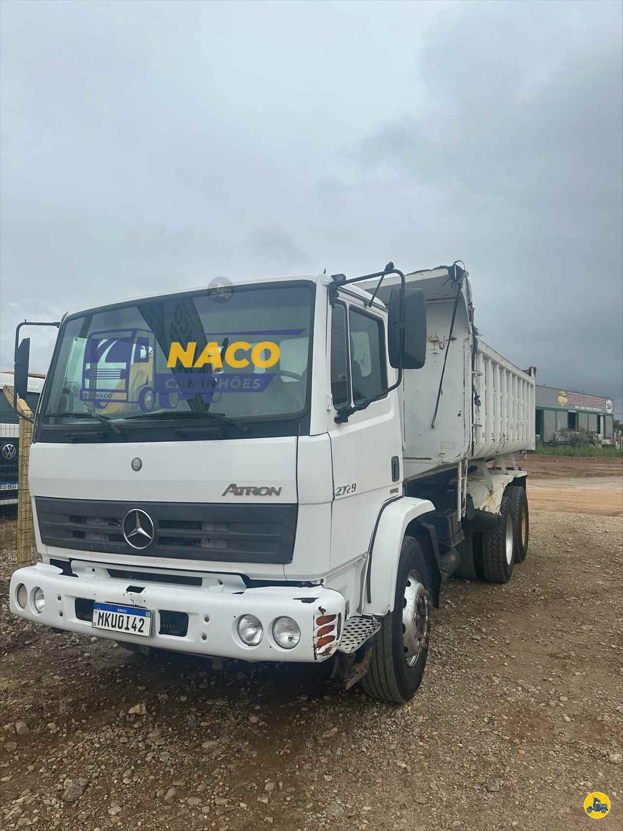 CAMINHAO MERCEDES-BENZ MB 2729 Caçamba Basculante Truck 6x4 Naco Caminhões CANELINHA SANTA CATARINA SC