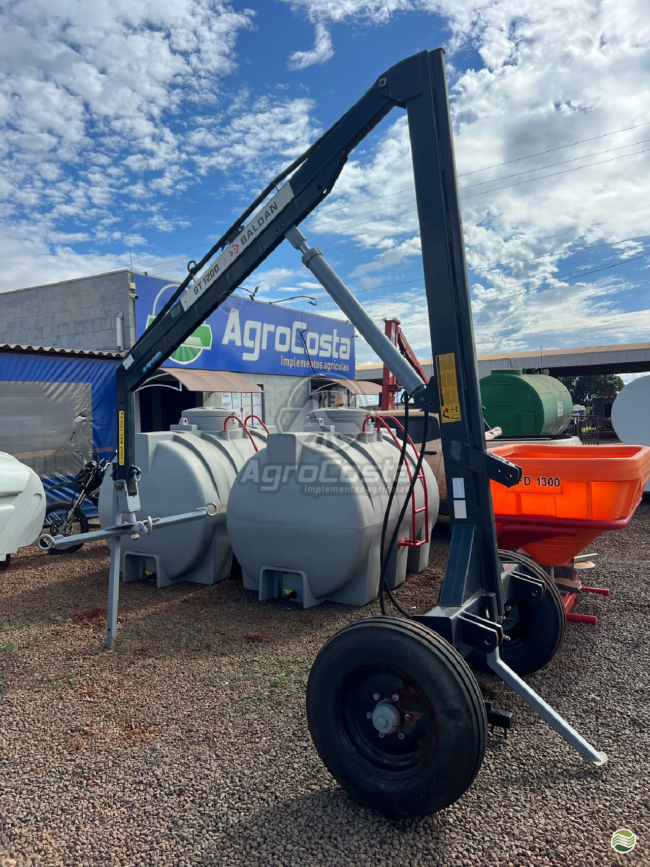 IMPLEMENTOS AGRICOLAS GUINCHO BIG BAG GUINCHO 1200 Kg AgroCosta Implementos Agrícolas NOVA ANDRADINA MATO GROSSO DO SUL MS