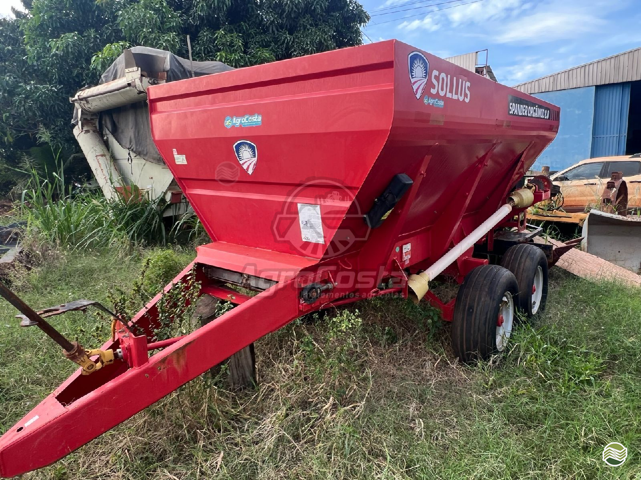 IMPLEMENTOS AGRICOLAS DISTRIBUIDOR CALCÁRIO 8000 Kg AgroCosta Implementos Agrícolas NOVA ANDRADINA MATO GROSSO DO SUL MS