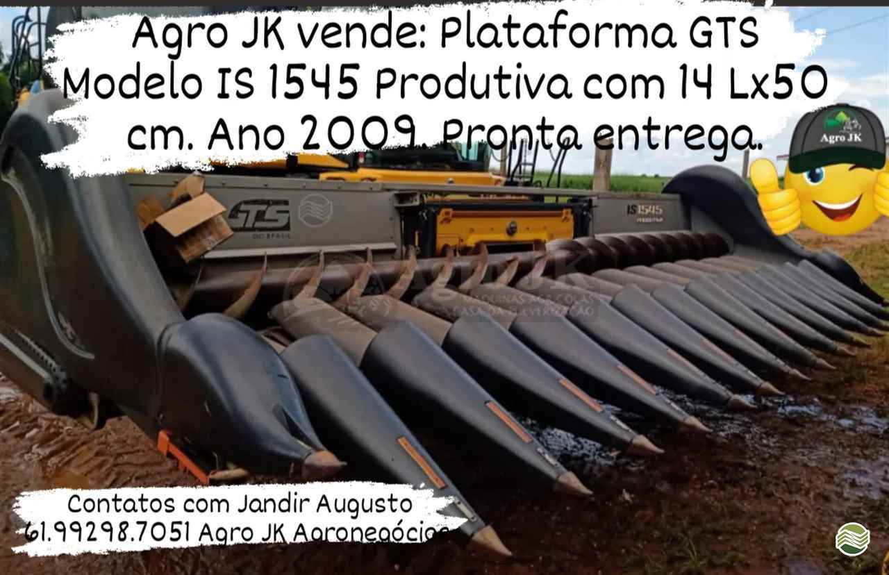 PLATAFORMA COLHEITADEIRA GTS PRODUTTIVA 1545 Agro JK CRISTALINA GOIAS GO