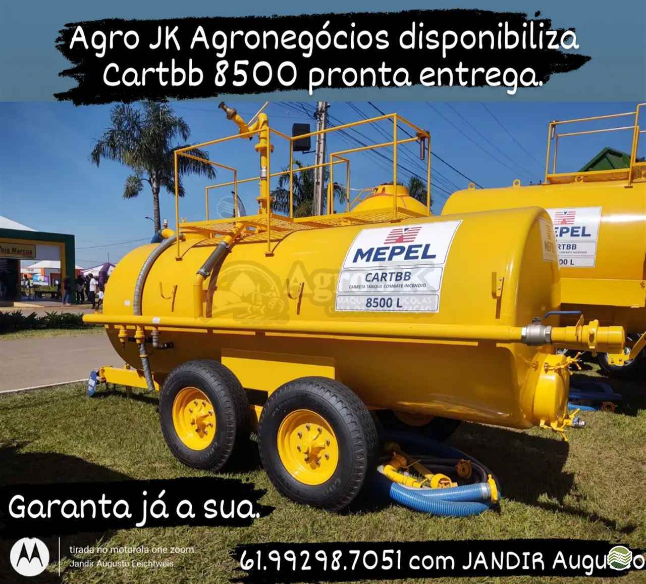 CARRETA SEMI-REBOQUE TANQUE AÇO Agro JK CRISTALINA GOIAS GO