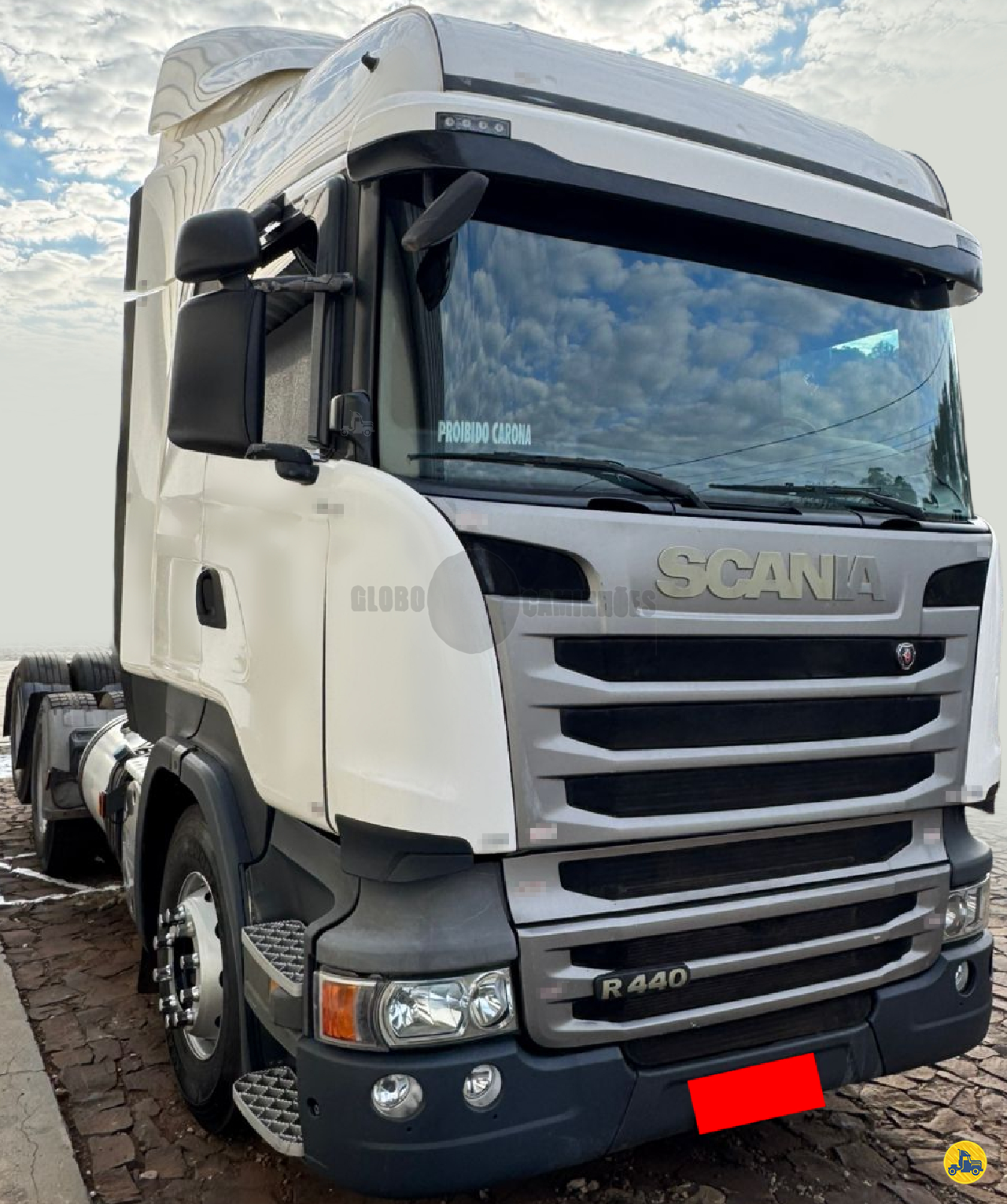 SCANIA R440 de Globo Caminhões Helio Maringá
