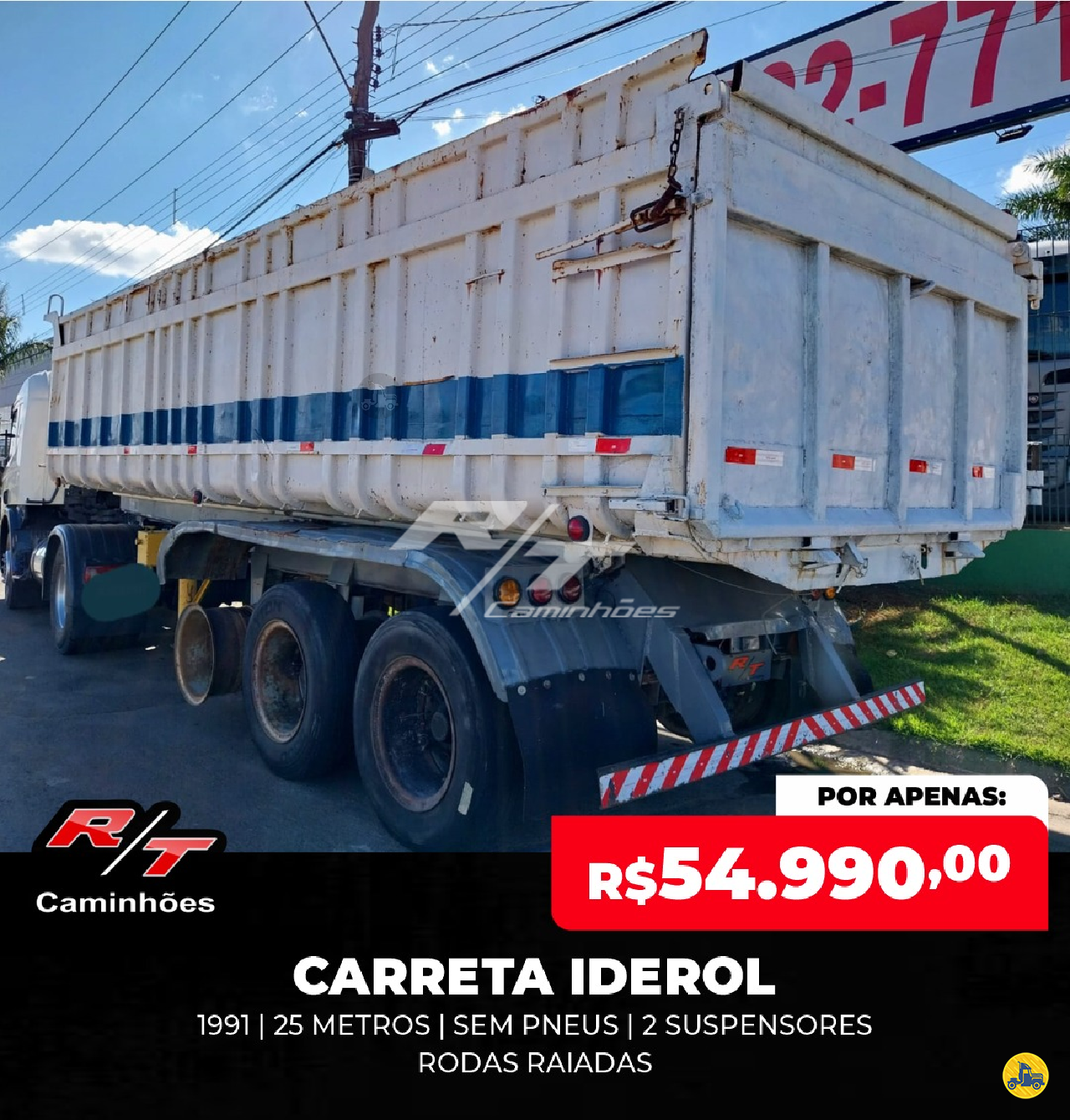 CARRETA SEMI-REBOQUE BASCULANTE RT Caminhões SUMARE SÃO PAULO SP