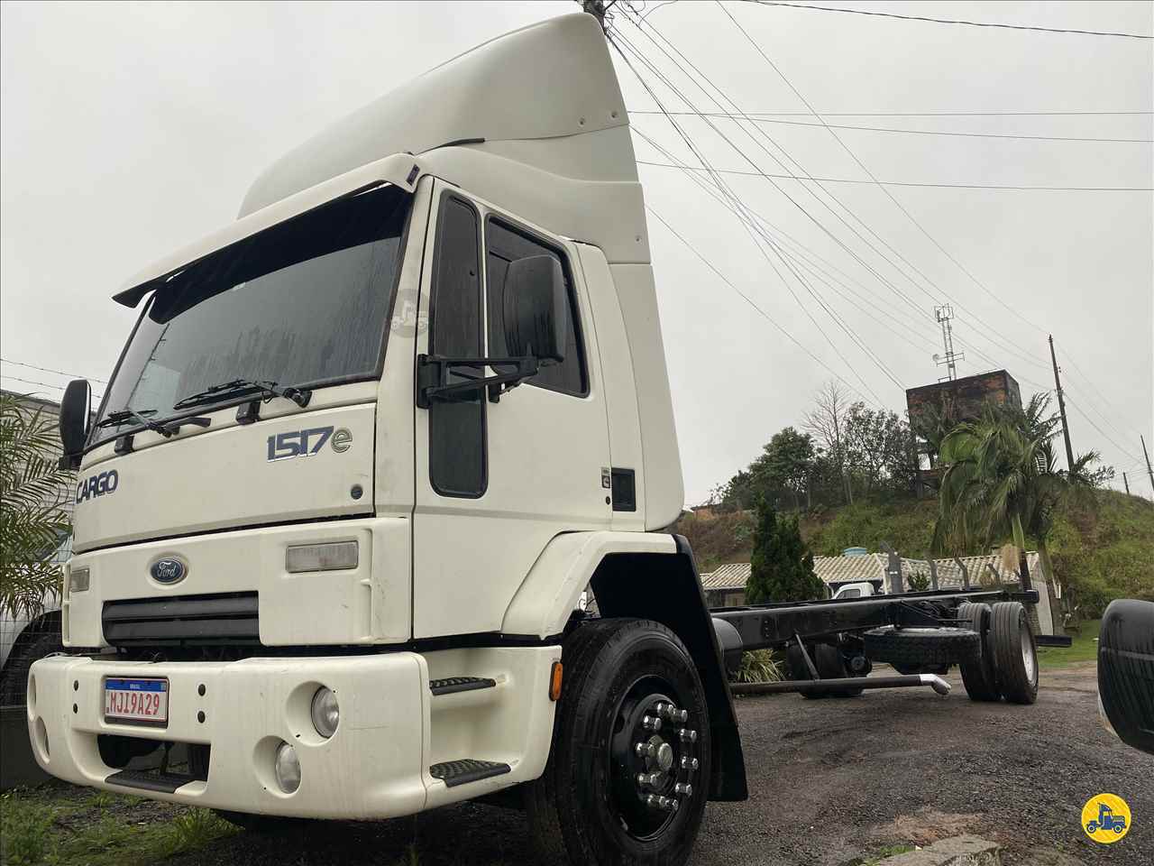 CAMINHAO FORD CARGO 1517 Chassis Toco 4x2 Freccia Caminhões JAGUARUNA SANTA CATARINA SC