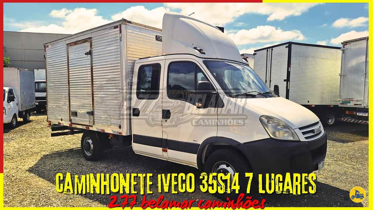 CAMINHAO IVECO DAILY 35s14 Baú Furgão 3/4 4x2 277 Belamar Caminhões CAMPO LARGO PARANÁ PR