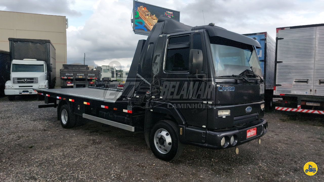 CAMINHAO FORD CARGO 816 Plataforma Guincho 3/4 4x2 277 Belamar Caminhões CAMPO LARGO PARANÁ PR