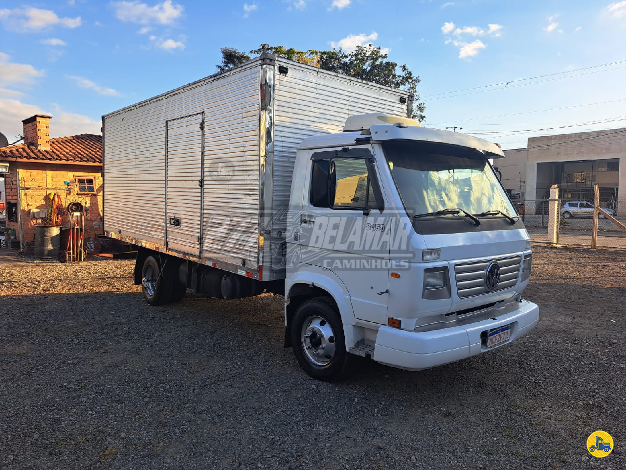 CAMINHAO VOLKSWAGEN VW 8150 Baú Furgão 3/4 4x2 277 Belamar Caminhões CAMPO LARGO PARANÁ PR