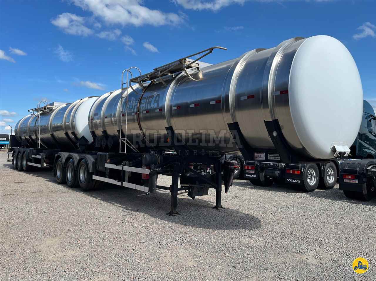 CARRETA BITREM 9 EIXOS TANQUE INOX Rodolima Caminhões CURITIBA PARANÁ PR