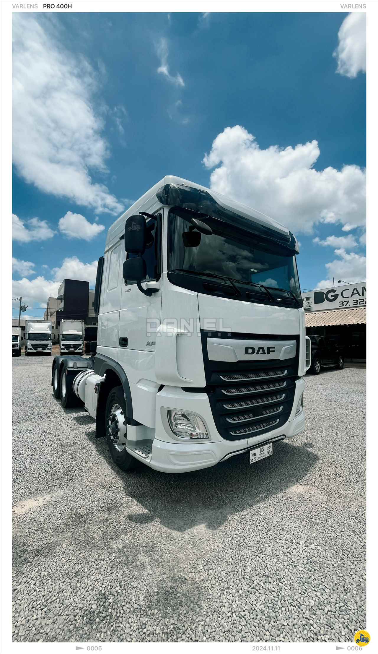 DAF XF 480 de Daniel Caminhões