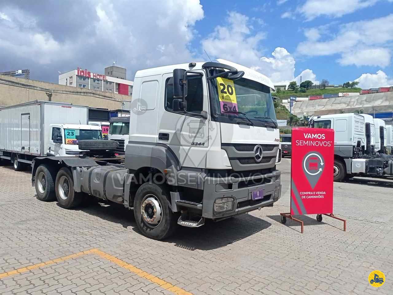 CAMINHAO MERCEDES-BENZ MB 3344 Cavalo Mecânico Cavalo 6x4 Vamos Seminovos -  Betim BETIM MINAS GERAIS MG
