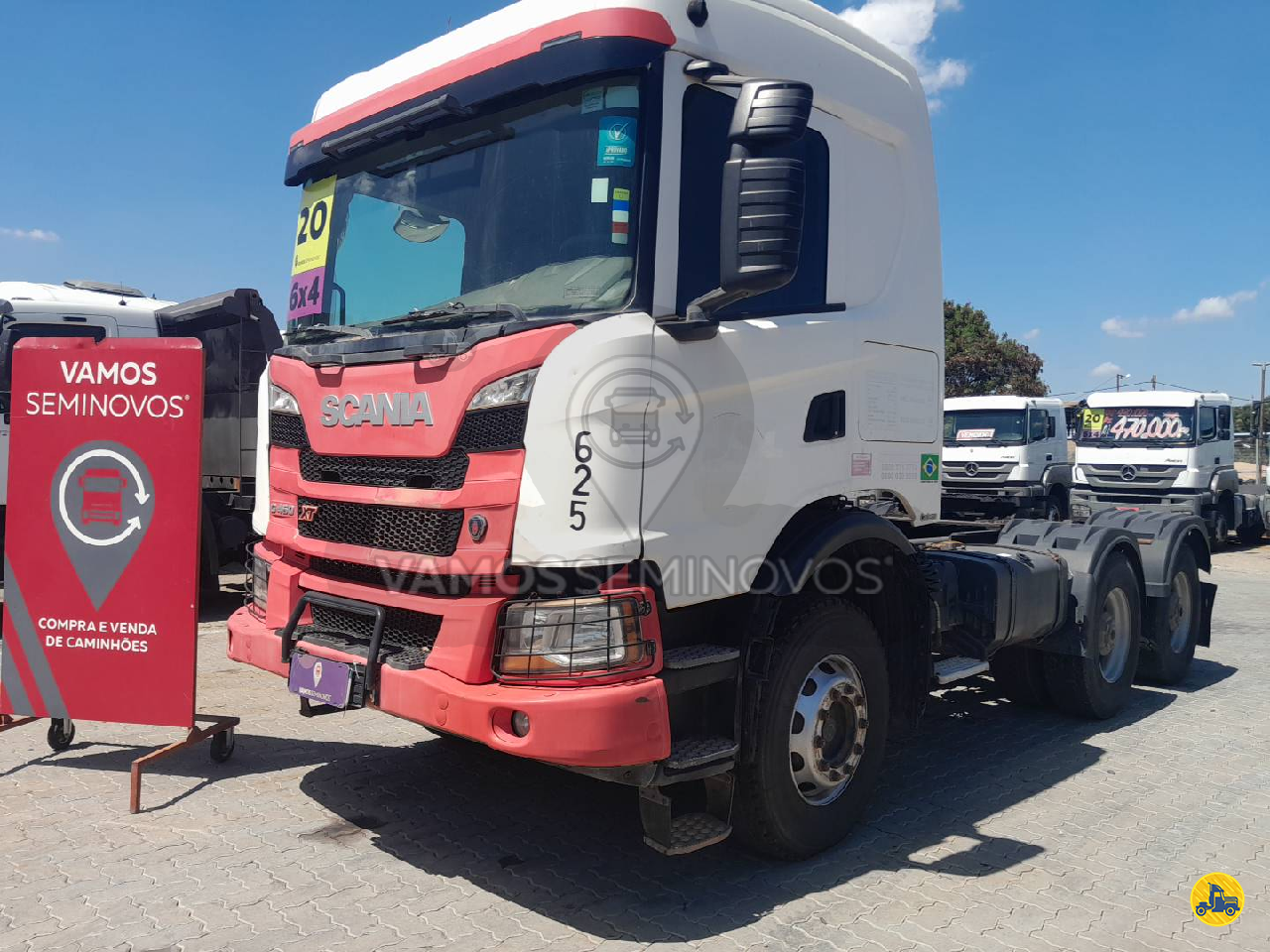 CAMINHAO SCANIA SCANIA G450 Cavalo Mecânico Truck 6x4 Vamos Seminovos -  Betim BETIM MINAS GERAIS MG