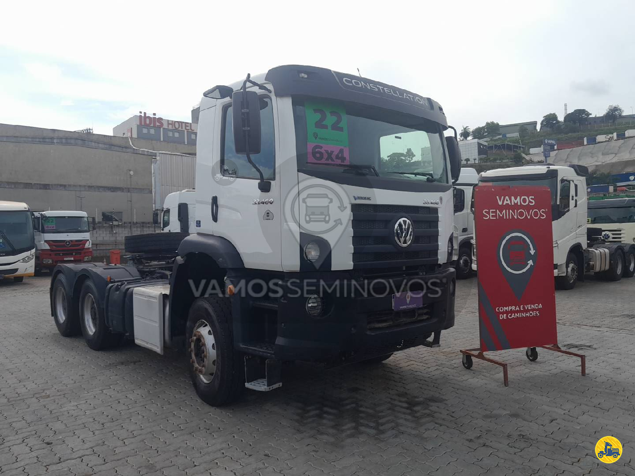 CAMINHAO VOLKSWAGEN VW 33460 Cavalo Mecânico Truck 6x4 Vamos Seminovos -  Betim BETIM MINAS GERAIS MG